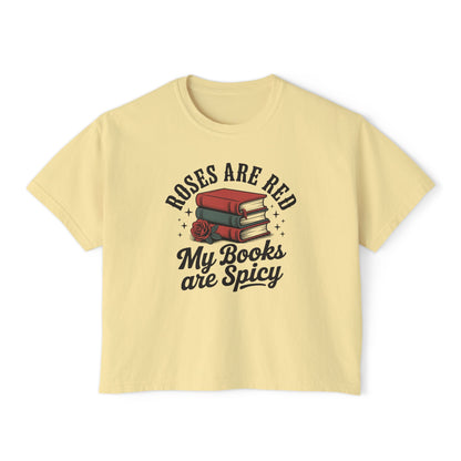 Roses Are Red Crop Top