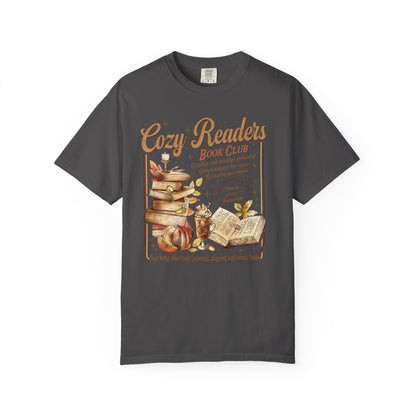 Cozy Readers Book Club Comfort Colors T-Shirt