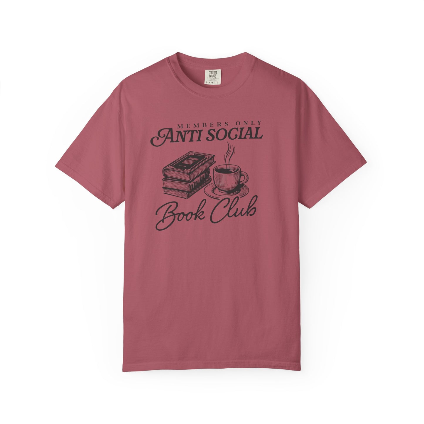 Anti-Social Book Club Comfort Colors  T-shirt