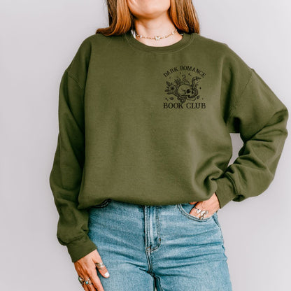 Dark Romance Book Club Crewneck Sweatshirt - Thespicyromancebookclub LLC