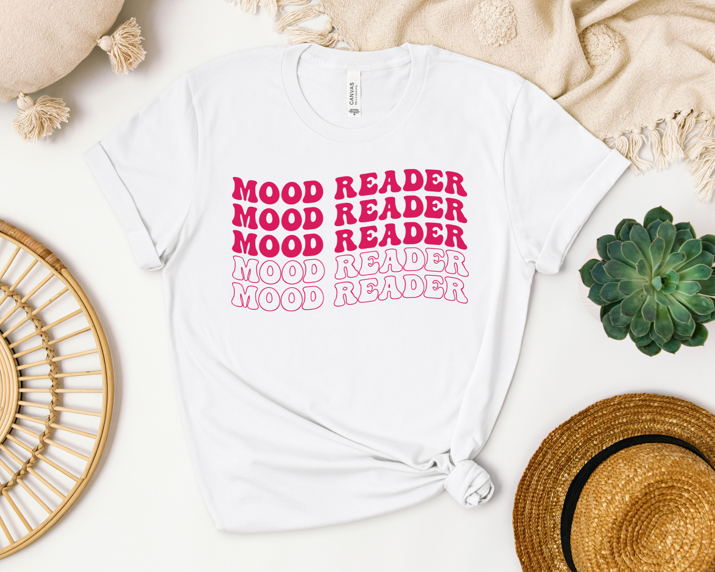 Mood Reader Pink T-shirt