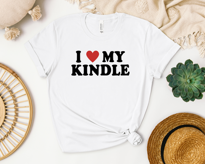 I Heart My Kindle T-Shirt