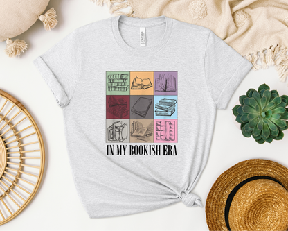 In my bookish era "eras" inspired t-shirt