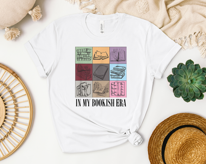 In my bookish era "eras" inspired t-shirt