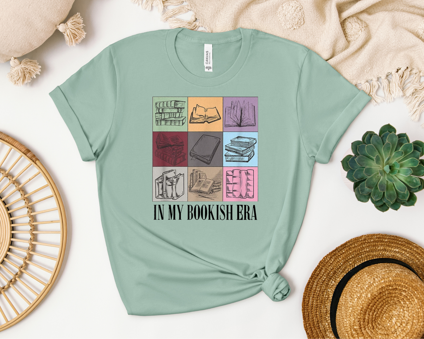 In my bookish era "eras" inspired t-shirt