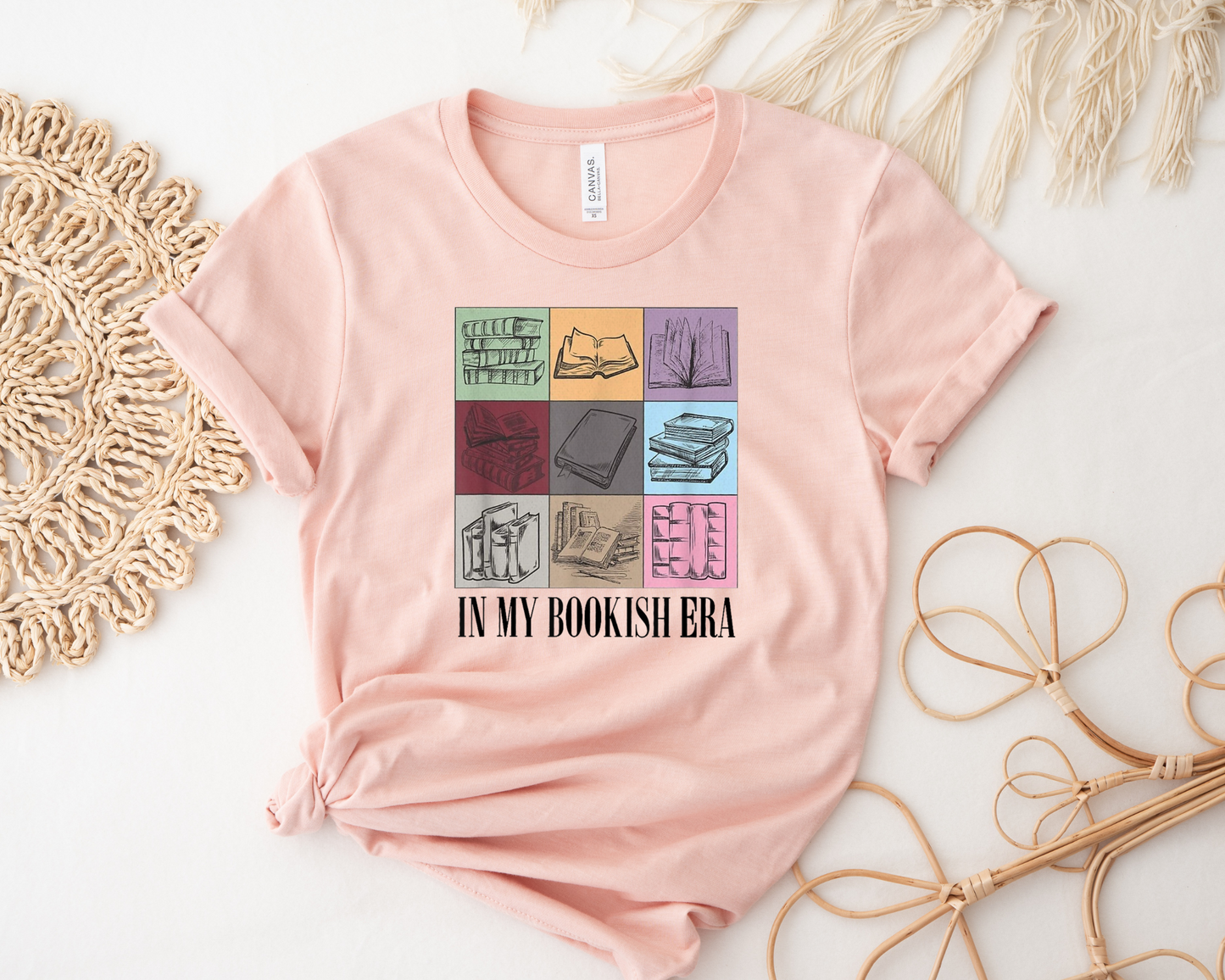 In my bookish era "eras" inspired t-shirt