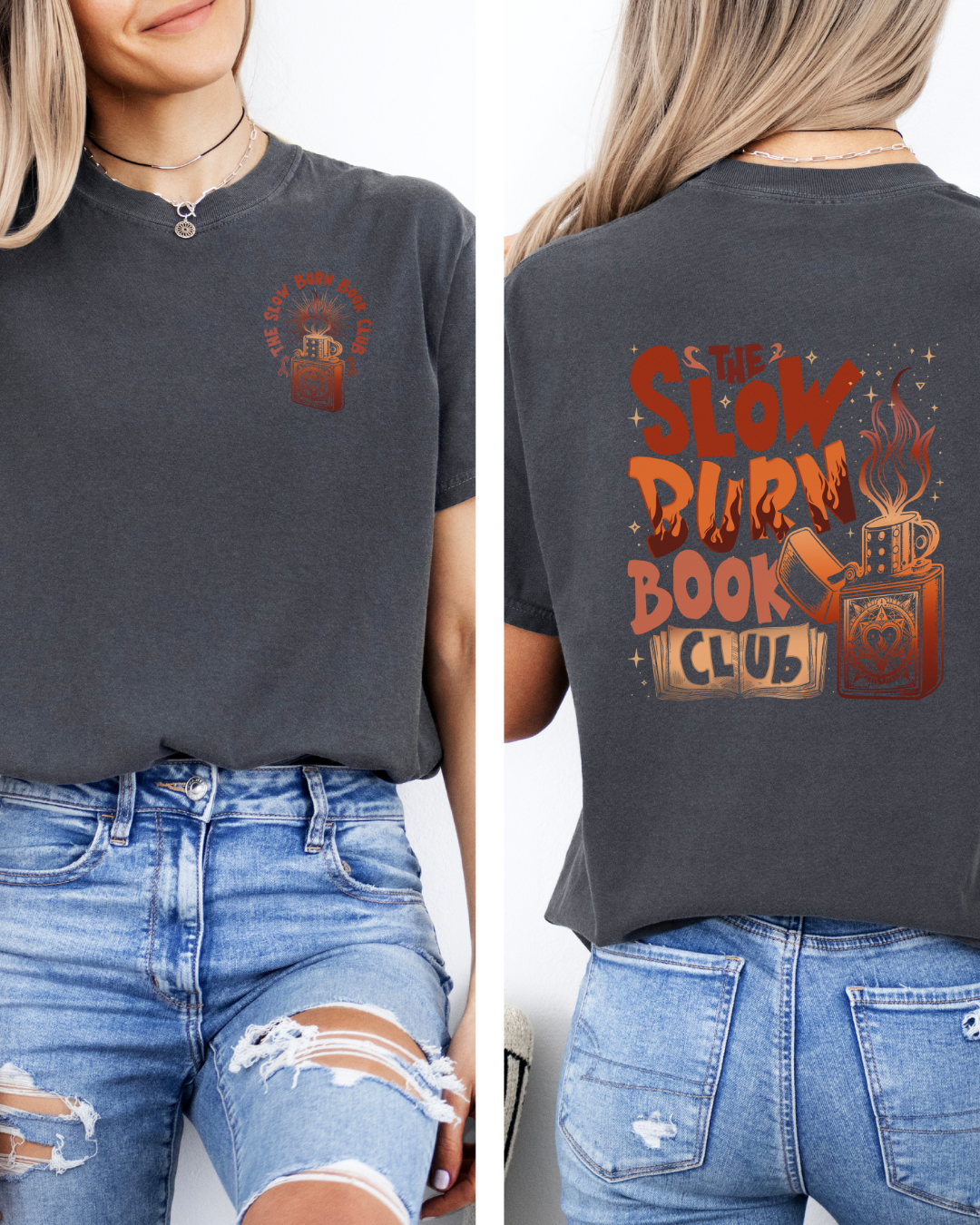 The Slow Burn Book Club Comfort Colors T-Shirt