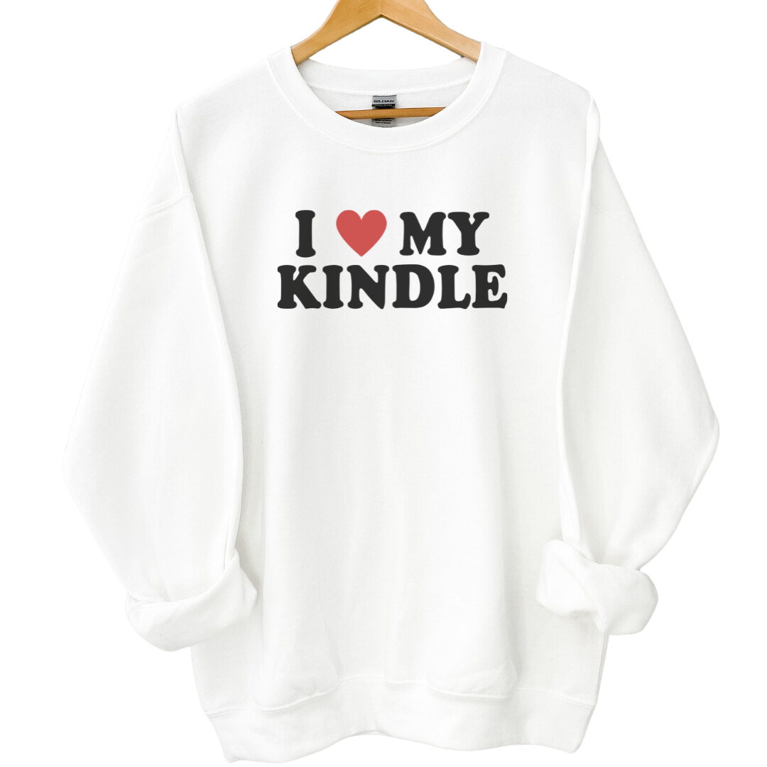 I Heart My Kindle Sweatshirt