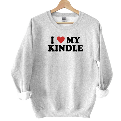 I Heart My Kindle Sweatshirt