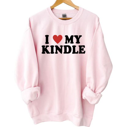 I Heart My Kindle Sweatshirt