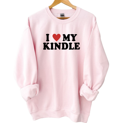 I Heart My Kindle Sweatshirt