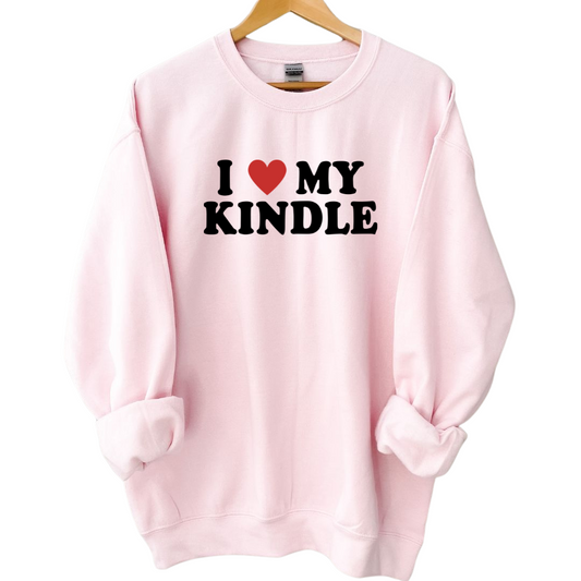 I Heart My Kindle Sweatshirt