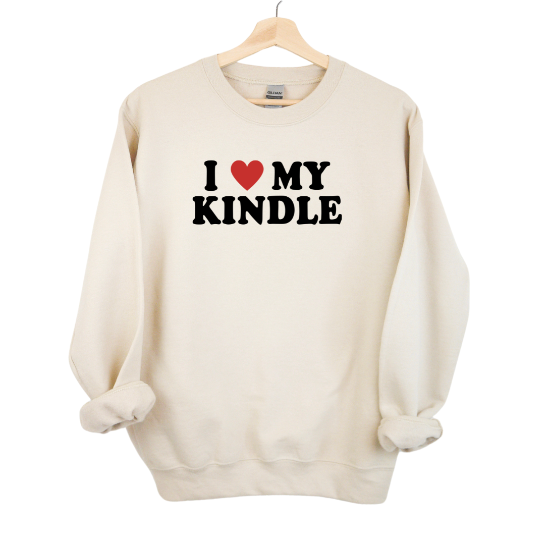 I Heart My Kindle Sweatshirt