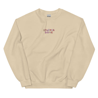 Bookish Babe Embroidered Sweatshirt