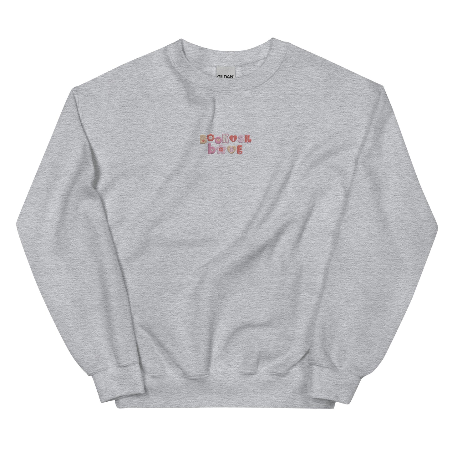 Bookish Babe Embroidered Sweatshirt