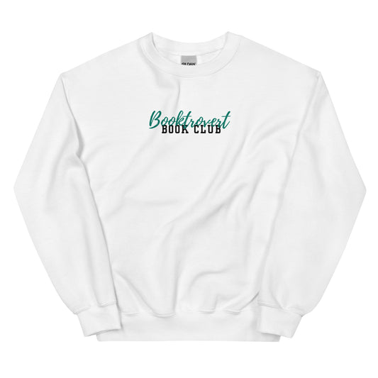 Booktrovert Book Club Embroidered Sweatshirt - Thespicyromancebookclub LLC